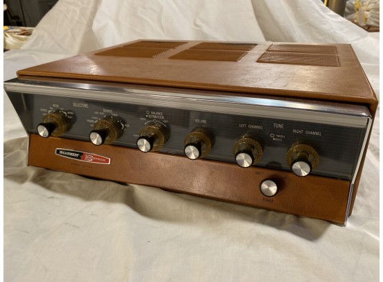 Healthkit Daystrom Vintage Amplifier Model AA-100 Very Clean Wrapped In Storage For Decades 15.5x5x13.5