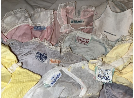 Vintage Baby Clothes, Bonnets, Sweaters, Some Sets And More.