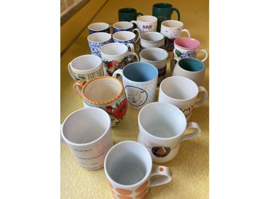 Twenty Coffee / Tea Mugs