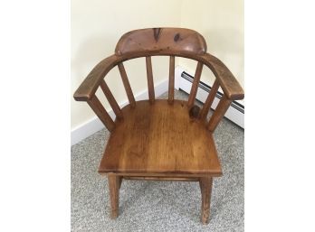 11x8.5x29.25in Wooden Chair