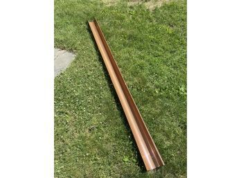 Round Copper Rain Gutter 5x89.5'