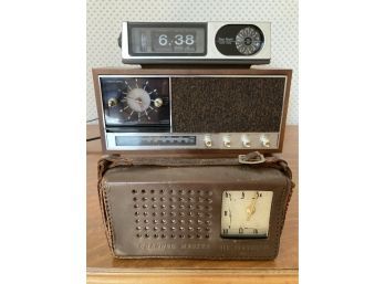 Realistic Clock Radio - Ken-tech Clock Radio - Channel Master Transistor Radio