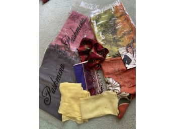 Colorful Silk Scarves And Pashminas Womens Silk Scarves