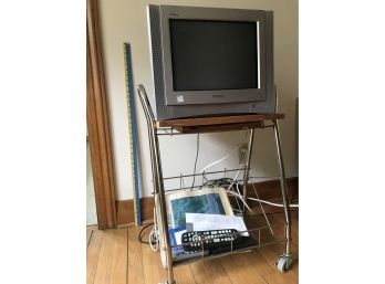 Television And Rolling Stand