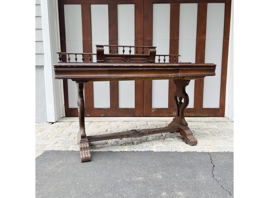 An Antique Eastlake Style Desk In Need Of Love