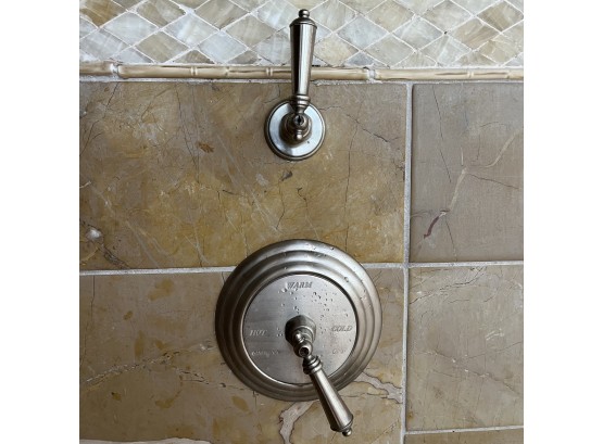 Shower Enclosure Hardware - Primary Bathroom