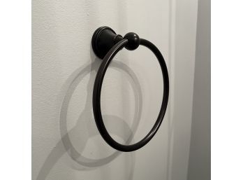 Towel Ring And TP Holder - Antique Bronze Finish - Powder Room