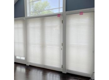 A Set Of Hunter Douglas Blinds - Primary Bathroom And Bedroom