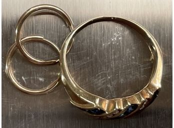 Lovely Lot Of Gold Jewelry 10k Earrings / 14k Ring