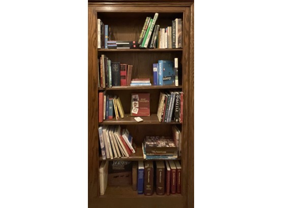 Five Shelves Of Books