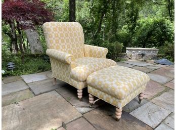 Pearson Upholstery Chair And Ottoman
