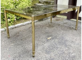 Brass & Glass Table