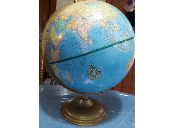Excellent Vintage Cram's Imperial World Globe