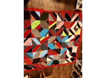 Crazy Quilt With Names