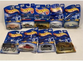 Lot Of 9 Hot Wheels Cars From 2000