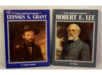 Lot Of 2 Great American Generals Books