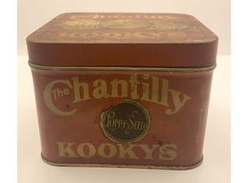 Vintage  Chantilly Kookys Tin