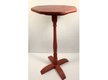 Small Red Octagon Table