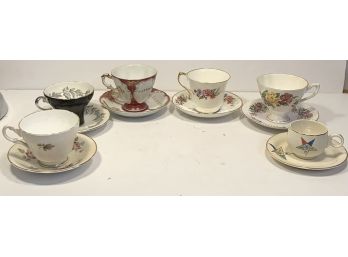 Lot Of 6 Teacups