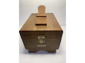Vintage Cavalier Shoe Shine Box