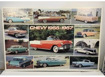 Chevy Cars 1955-1957 Poster