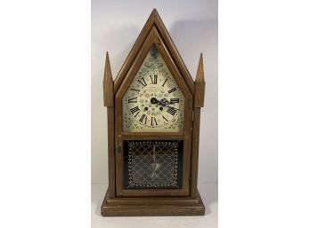 New England Bristol CT Wooden Clock