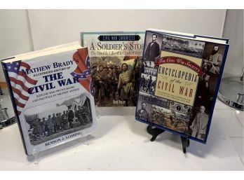 Lot Of 3 Civil War Books