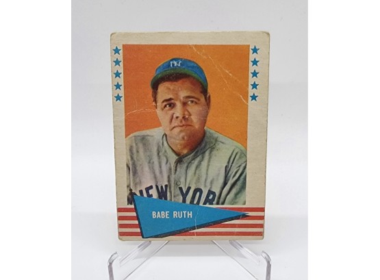 Beautiful Rare 1961 Fleer Babe Ruth