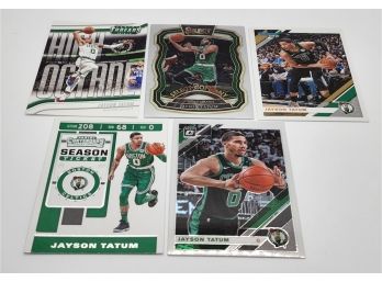 Lot Of 5 Jayson Tatum Cards