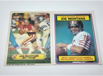 Vintage Joe Montana Lot