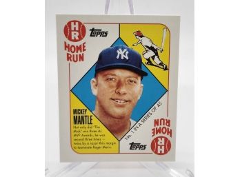 2010 Topps Game Mickey Mantle Insert Card