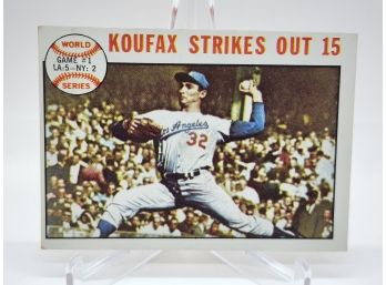 1964 Topps Sandy Koufax  #136