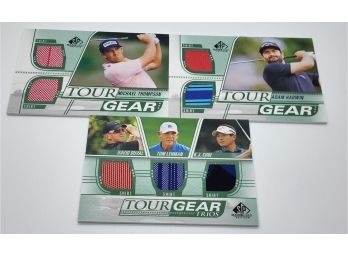 PGA Tour Gear Player Worn Shirt Relic Card Lot