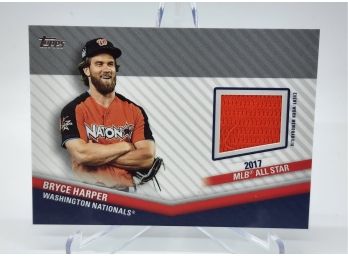 2020 Topps Bryce Harper All Star Game Used Jersey Relic