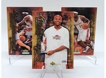 Lot Of 3 High Grade Lebron James Rookie Cards
