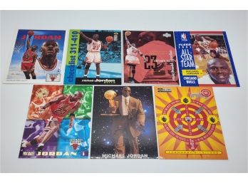 Lot Of 7 Michael Jordan Basketball Cards