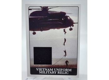 1969 US Military Uniform Relic Card