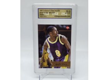 1997 Impulse Kobe Bryant Promo Rookie Card Graded 10 Gem Mint