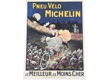 LOUIS-THEOFILE HINGRE PNEU VELO MICHELIN - Poster