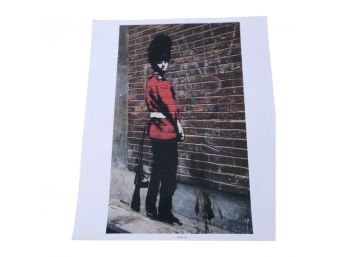 Banksy British Glicee
