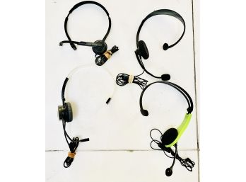 4 Gamer Headsets / Headphones - One Is An Xbox 360 Headset