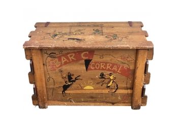 1950s Toy Chest - Camray Manufactures - Bar C