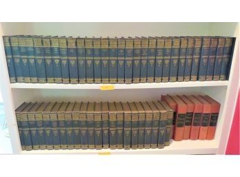 Harvard Classics 51 Volume Set And Winston Churchill WW2 Set Books