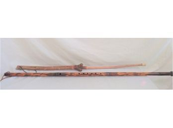 Two Walking Sticks Bamboo Compass