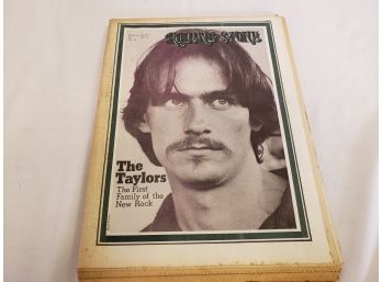 1971 Rolling Stone Magazine James Taylor