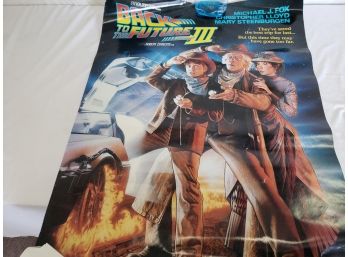 Back To The Future Part 3 Poster Used