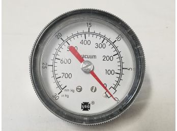 USG Vacuum Pressure Gauge 30 To 0 In Hg