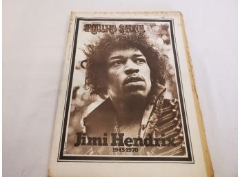 1970 Rolling Stone Magazine Jimi Hendrix Passes