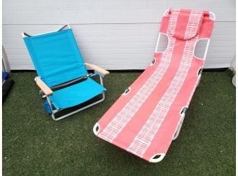 Folding Beach Chairs With Carry Strap