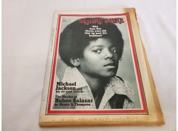 1971 Rolling Stone Magazine Michael Jackson